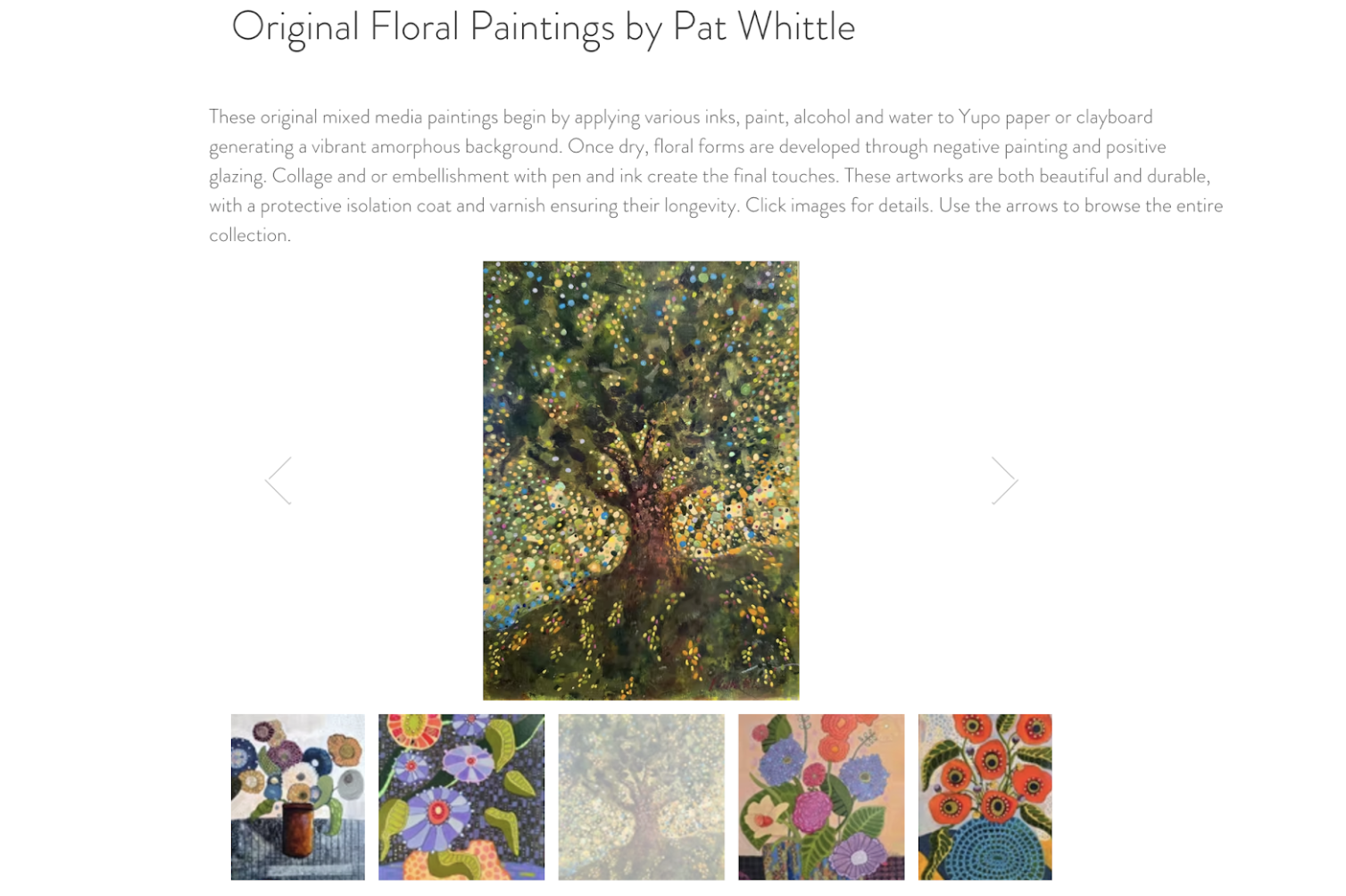 Patricia Whittle - The Tree II artwork
