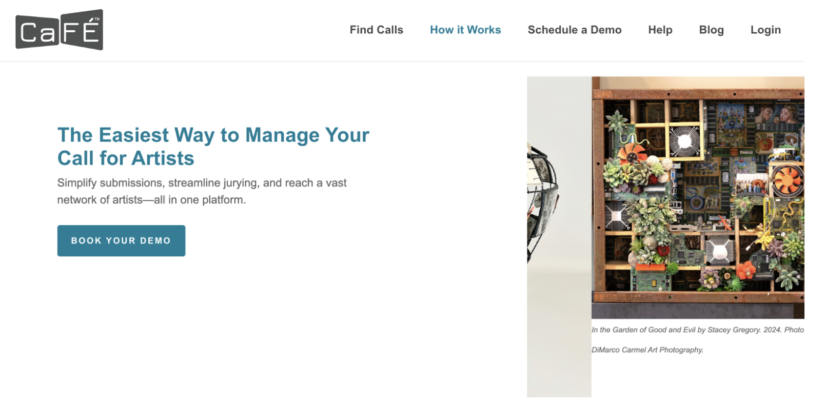 CaFÉ call for entry platform